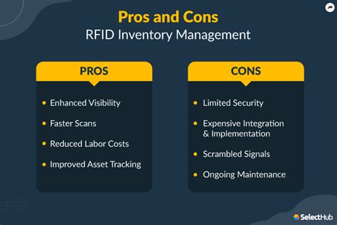 advantages and disadvantages of rfid system|rfid pros and cons.